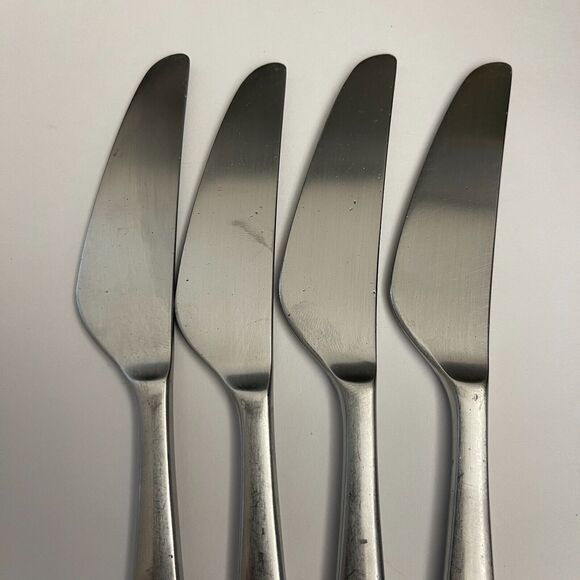 Lauffer Vantage Stainless Steel Knives 8 1/8" Lot of 4 - Picture 5 of 6